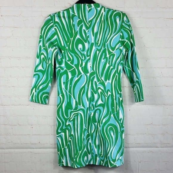 Lilly Pulitzer Charlena Ponte Shift Dress Resort White Finders Keepers XS - Picture 3 of 15